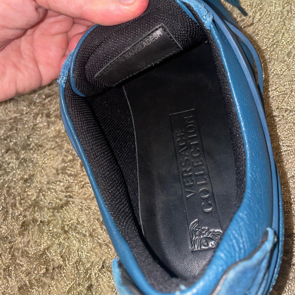 Blue Versace Collection Shoes - Picture 7 of 7